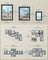 Set of 10 Picture Frames - Plastic Front - Ink Black - Assorted Sizes