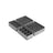 Set of 4 Foldable Drawer Organizers - Non-Woven Fabric - Grey - Space Saving Design for Underwear