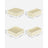 Set of 8 Fabric Underwear Drawer Organisers - Grey - Foldable Design