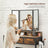 Dressing Table - Wood - Tri-Fold Mirror