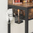 Dressing Table - Wood - Tri-Fold Mirror with 3 Drawers and Hair Dryer Holder