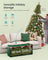 Artificial Tree Storage Bag - Red - Tear-Resistant PE