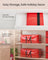 Artificial Tree Storage Bag - Red - Tear-Resistant PE