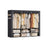 Clothes Wardrobe - Fabric - Black - Large Capacity with 3 Hanging Rails and Shelves