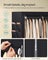 Clothes Wardrobe - Fabric - Black - Large Capacity with 3 Hanging Rails and Shelves