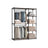 Freestanding Open Wardrobe - MDF - Rustic Taupe