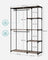 Freestanding Open Wardrobe - MDF - Rustic Taupe