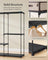 Portable Closet - Fabric - Ink Black - Freestanding Wardrobe with Clothes Rails