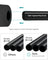 Portable Clothes Wardrobe - Fabric - Ink Black - Large Capacity with Compartments