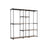 Freestanding Wardrobe - Fabric - Black - Portable Design with Clothes Rails and Shelves