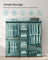 Freestanding Wardrobe - Fabric - Black - Portable Design with Clothes Rails and Shelves
