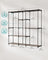 Freestanding Wardrobe - Fabric - Black - Portable Design with Clothes Rails and Shelves