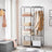 Portable Closet - Metal Frame - Grey - 6 Shelves & 2 Hanging Rails