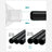 Portable Wardrobe - Non-Woven Fabric - Black - 6 Shelves and 1 Hanging Rail