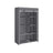 Portable Wardrobe - Non-Woven Fabric - Grey - 6 Shelves and Hanging Rail