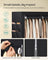 Portable Closet - Fabric - Ink Black - Large Capacity with 3 Hanging Rails and Shelves