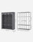Portable Clothes Wardrobe - Fabric - Grey - Large Capacity with Cover and Multiple Storage Options