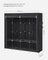Portable Clothes Wardrobe - Fabric - Grey - Large Capacity with Shelves and Pockets