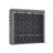 Portable Clothes Wardrobe - Fabric - Grey - Large Capacity with 4 Hanging Rails and Shelves