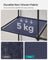 Portable Closet - Fabric - Dark Blue - Large Capacity with 4 Hanging Rails and Shelves