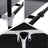 Canvas Hanging Rail Wardrobe - Fabric - Black - Includes Shelves and Storage Space