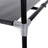 Canvas Hanging Rail Wardrobe - Fabric - Black - Includes Shelves and Storage Space