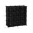 Rectangular Storage Organiser - 16-Cube Modular Design - Plastic - Translucent White