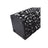 Umbrella Stand - Metal - Black - Free Standing with Drip Tray and Hooks