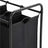 Laundry Cart - Fabric - Beige - 3 Removable Bags on Wheels