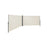 Retractable Awning - Polythene Fabric - Smoky Grey - Privacy Protection and Sun Shade