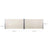 Retractable Bilateral Awning - Thickened Polyester Fabric - Beige - Double Side Privacy Protection