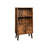 2-Tier Bookcase - Wood - Brown - Sturdy Support for Your Essentials