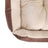Reversible Dog Bed - Fabric - Brown - Spacious Cushion Design 85 x 65 x 21 cm