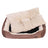 Reversible Dog Bed - Fabric - Brown - Spacious Cushion Design 85 x 65 x 21 cm