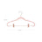 Velvet Coat Hangers - 24-Pack - Rose Gold - Non-Slip