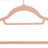 Velvet Hangers Set - Rose Gold - Non-Slip
