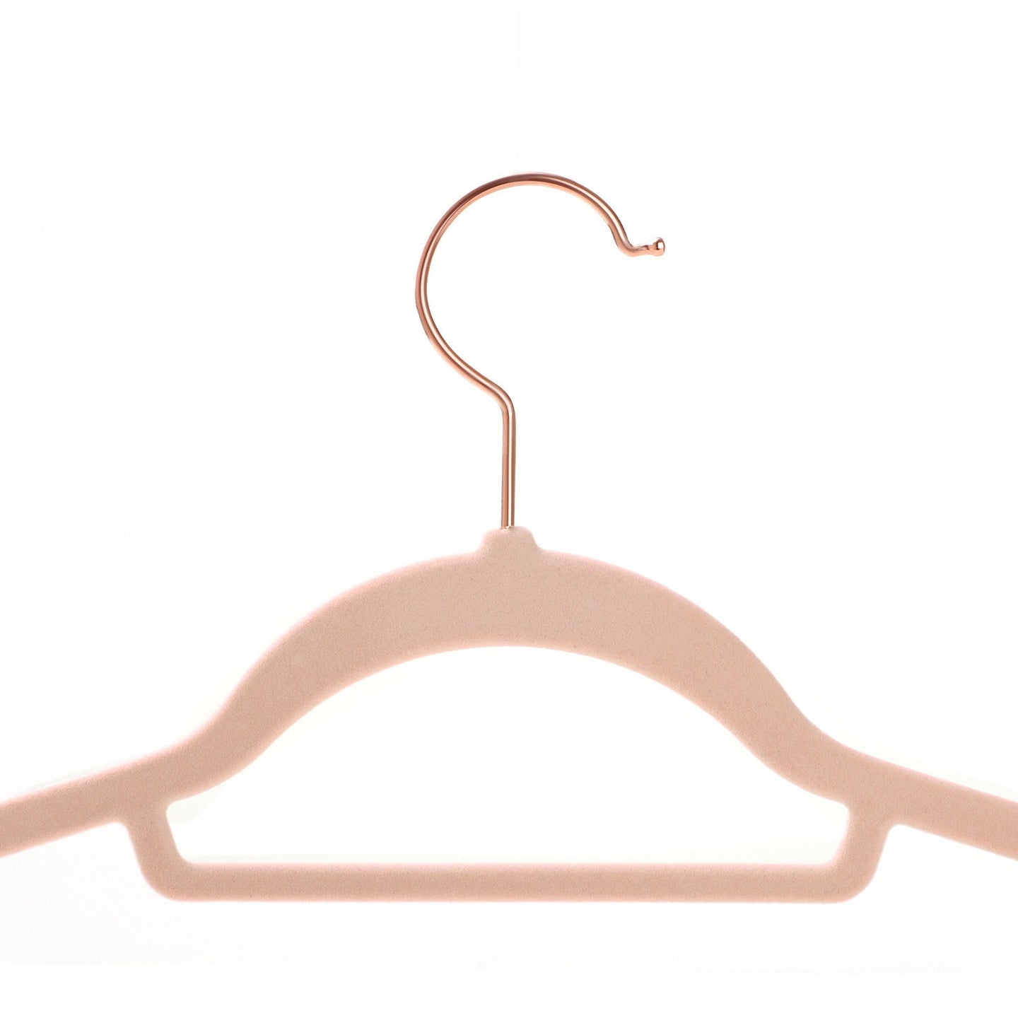 Velvet Hangers Set - Rose Gold - Non-Slip