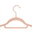 Velvet Hangers Set - Rose Gold - Non-Slip