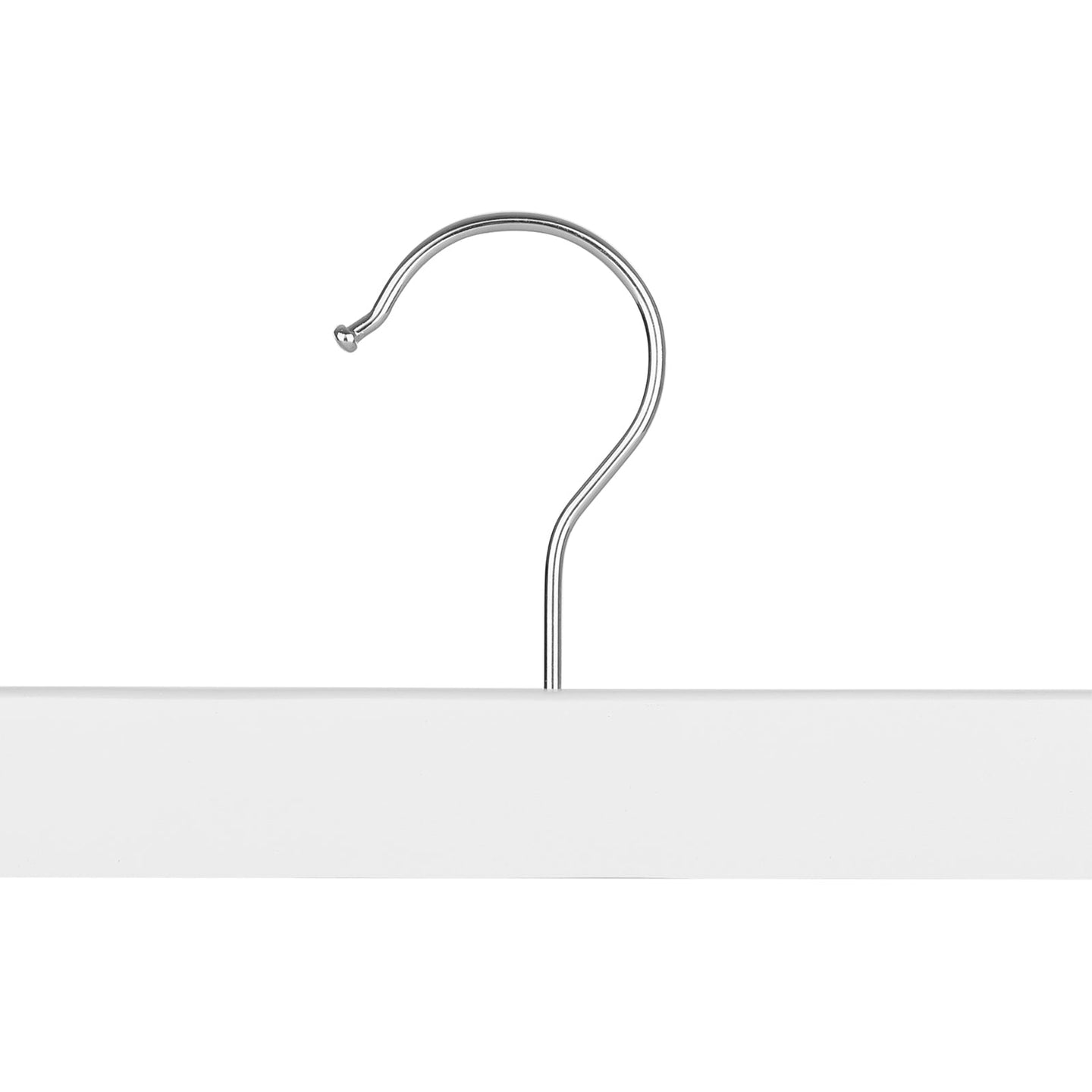 Wooden Trousers Hangers - Natural Finish - Rotatable Hooks