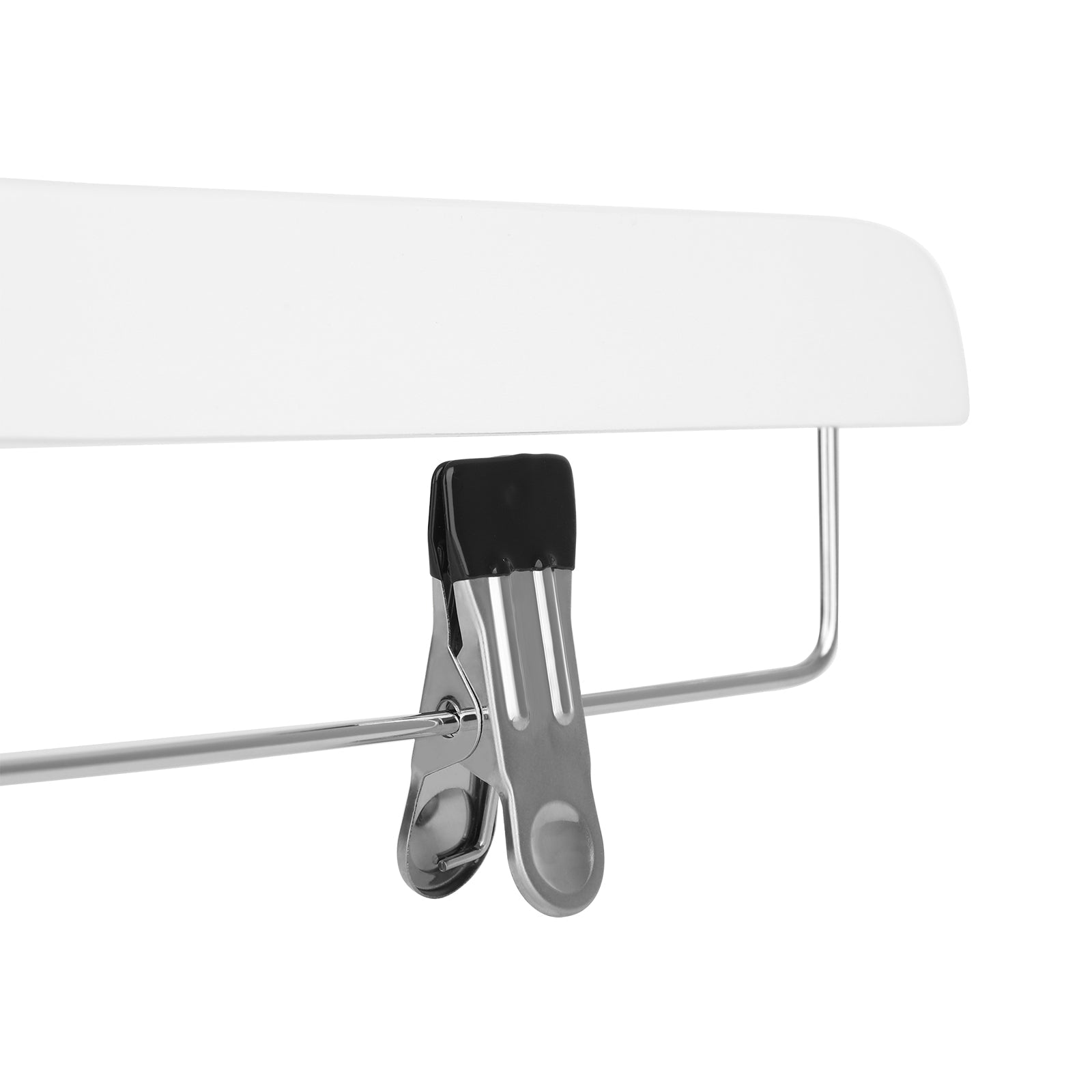 Wooden Trousers Hangers - Natural Finish - Rotatable Hooks