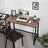 Computer Desk - Wood - Rustic Brown - Space-Saving