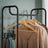 Hall Tree - Wood - Rustic Brown and Black - With Shoe Rack and Shelves