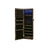 Jewellery Cabinet - Wood - Rustic Brown - Lockable Wall-Mounted with Mirror and Various Compartments