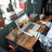 Writing Desk - Metal - Rustic Brown and Black