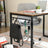 Writing Desk - Metal - Rustic Brown and Black
