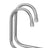 Pants Hangers - Metal - Silver and Black - Space-Saving Non-Slip 5-Tier Design