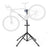 Bicycle Repair Stand - Metal - Black and Blue - Lightweight with Quick Release and Tool Tray