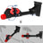 Wall-Mounted Bike Repair Stand - Heavy-Duty Steel - Black - 360-Degree Rotation