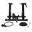 Indoor Bike Trainer Stand - Black - Magnetic