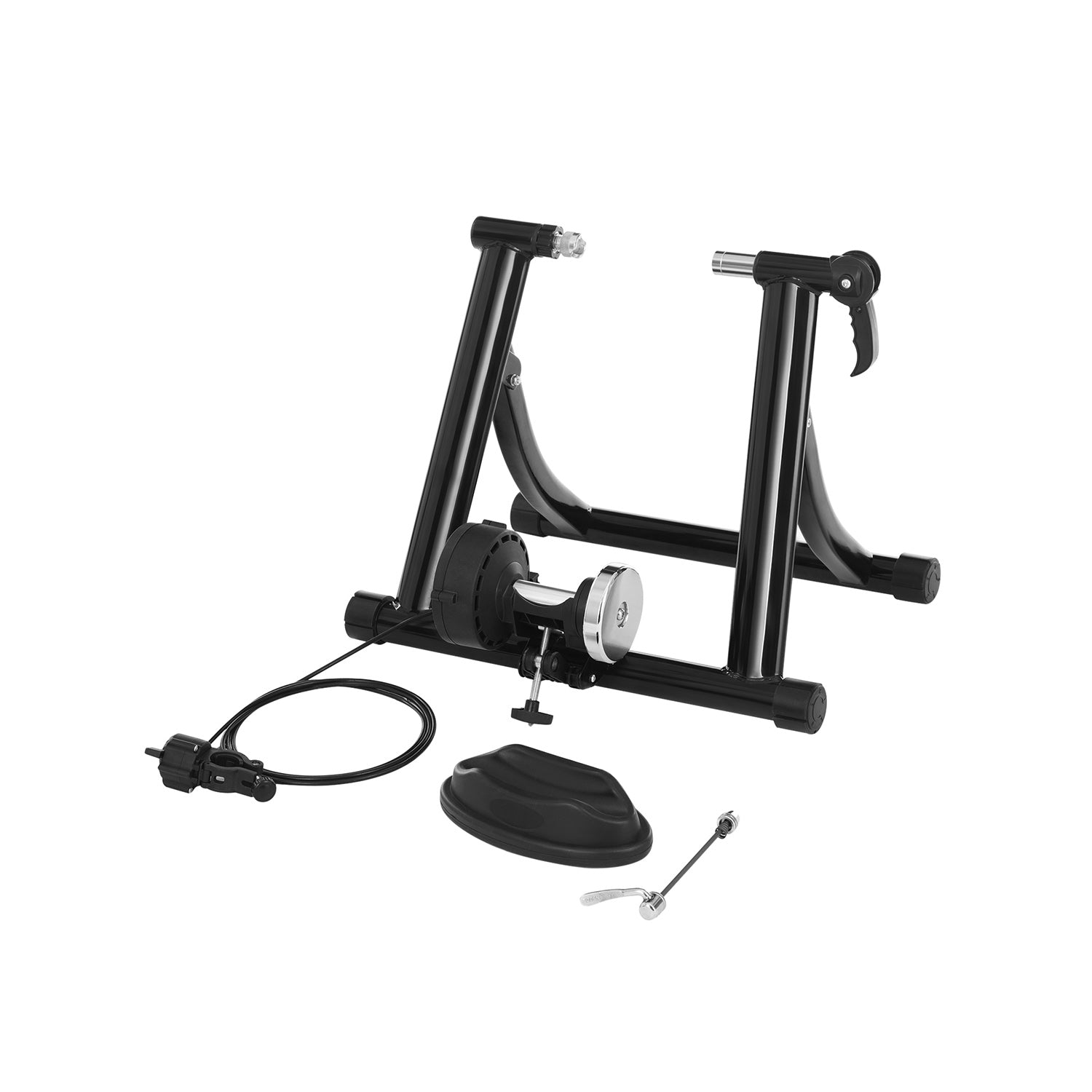 Adjustable Bike Trainer Stand - Black - Magnetic